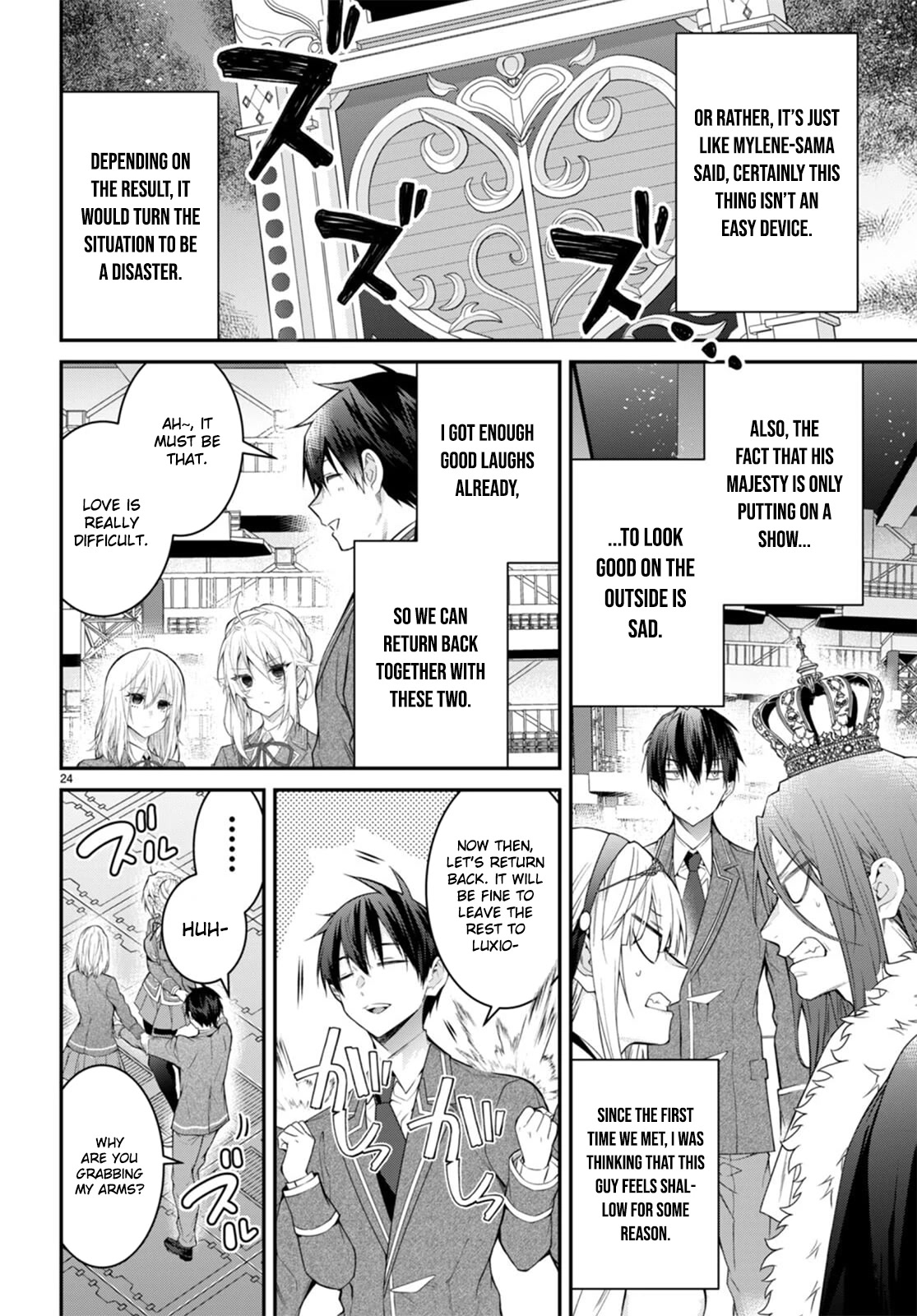 The World of Otome Games is Tough for Mobs Chapter 54 page 24 - Chapter 54