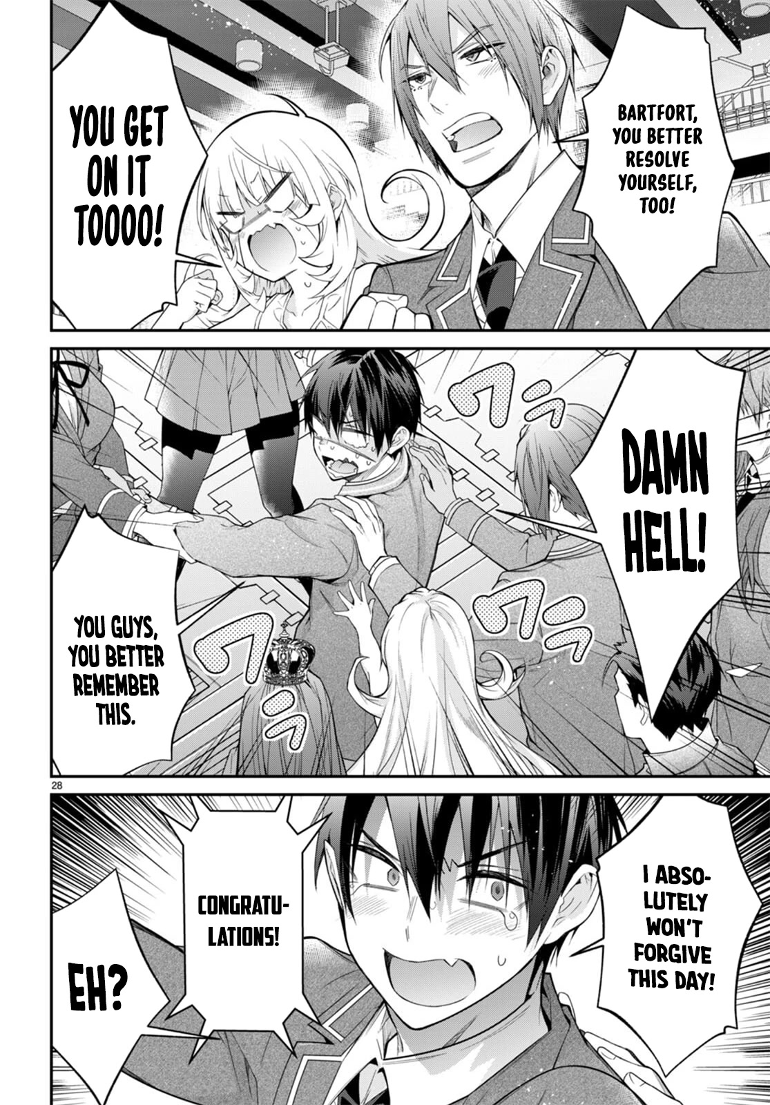 The World of Otome Games is Tough for Mobs Chapter 54 page 28 - Chapter 54