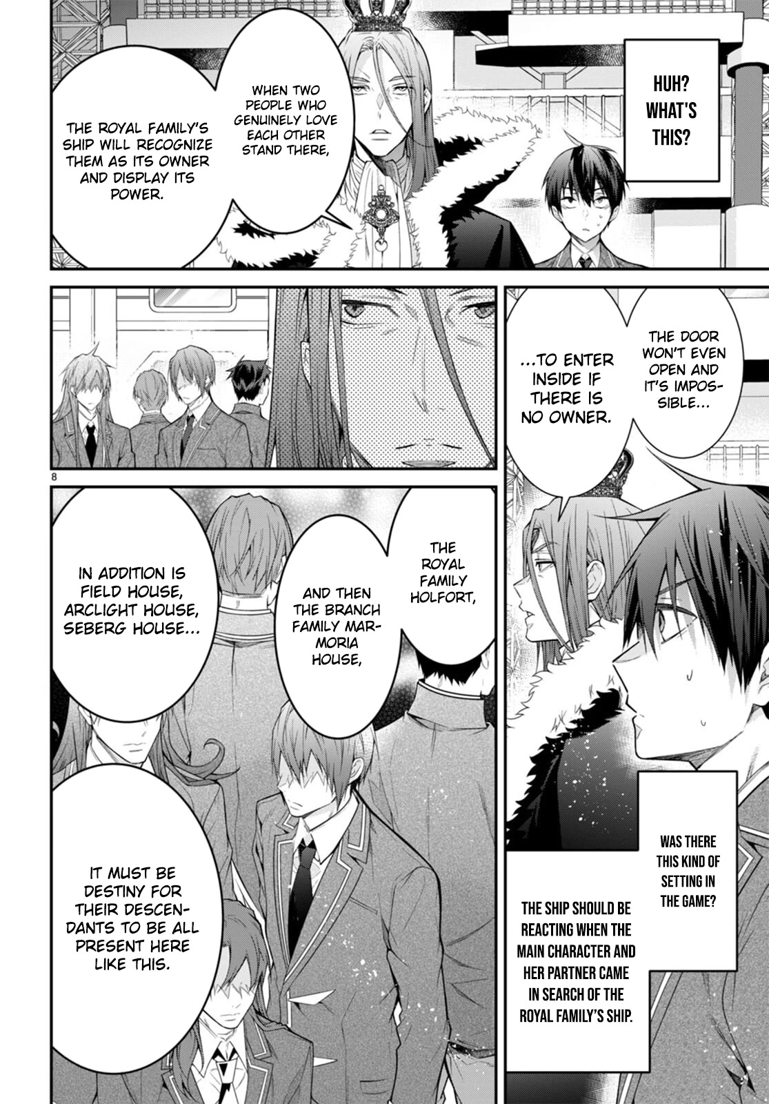The World of Otome Games is Tough for Mobs Chapter 54 page 8 - Chapter 54