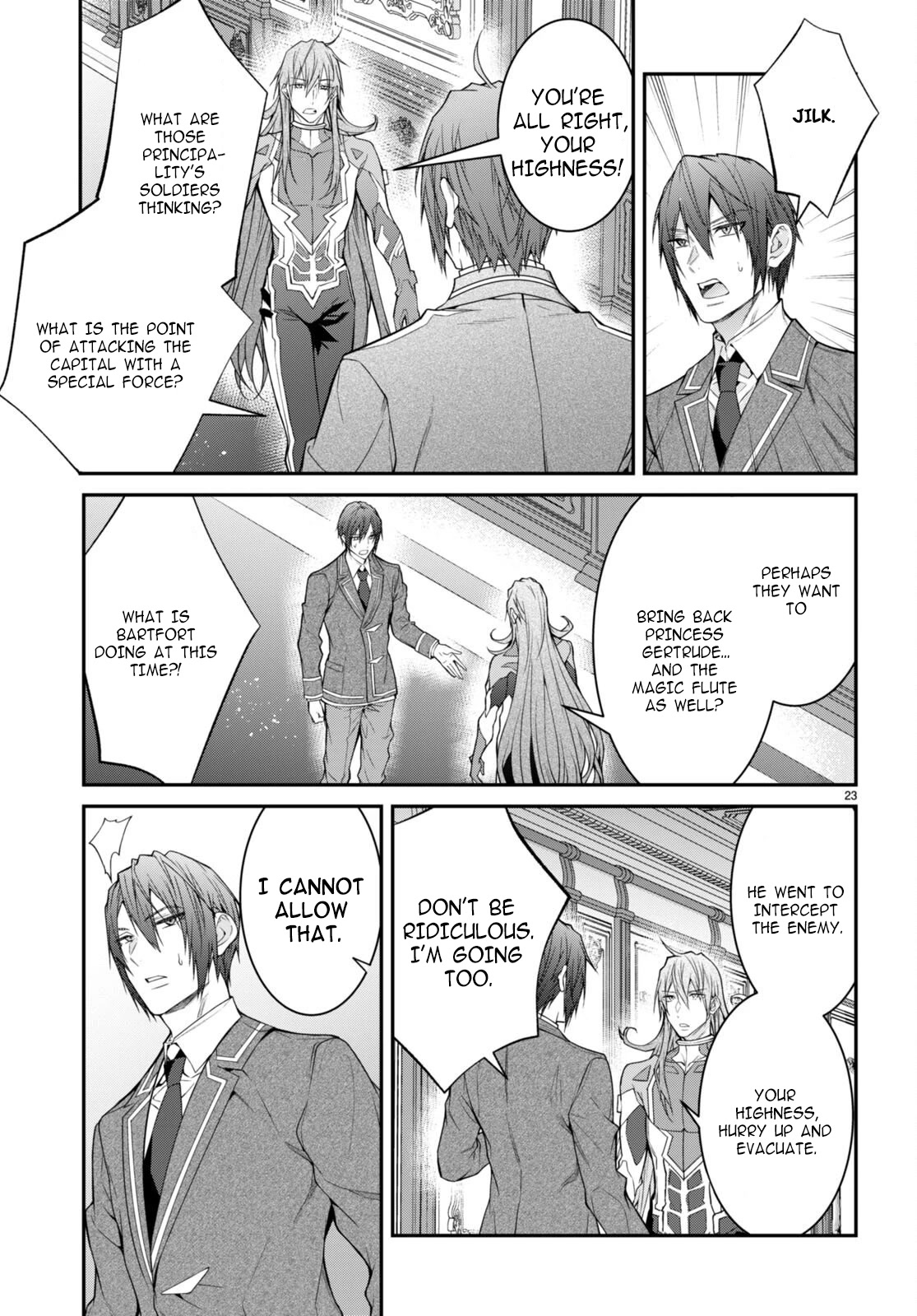 The World of Otome Games is Tough for Mobs Chapter 55 page 23 - Chapter 55: Incursion