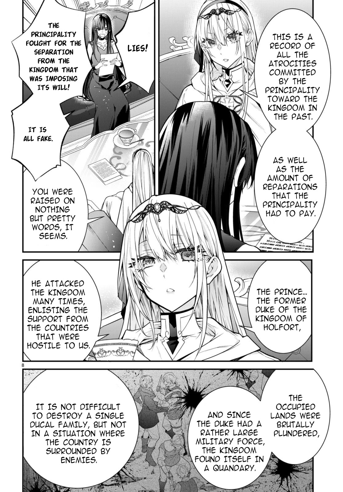 The World of Otome Games is Tough for Mobs Chapter 55 page 8 - Chapter 55: Incursion