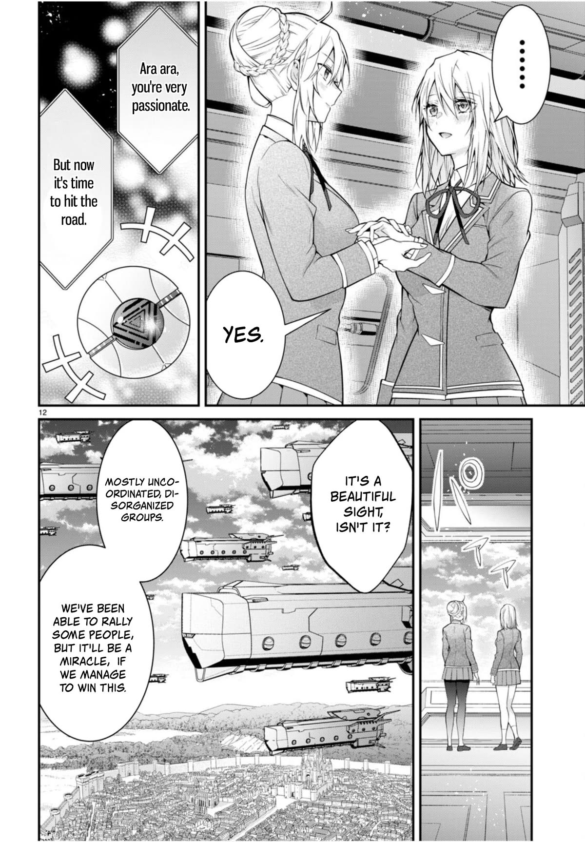 The World of Otome Games is Tough for Mobs Chapter 58 page 12 - Chapter 58