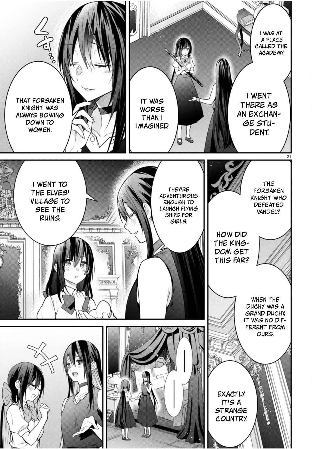 The World of Otome Games is Tough for Mobs Chapter 58 page 21 - Chapter 58
