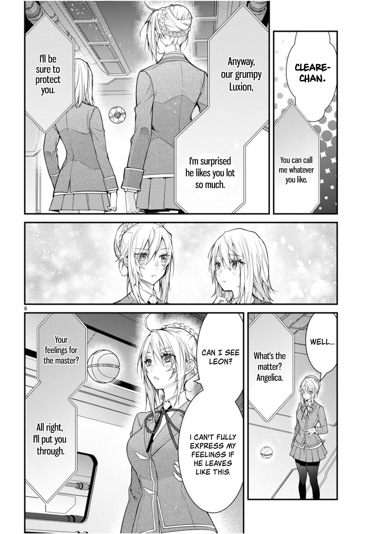 The World of Otome Games is Tough for Mobs Chapter 58 page 8 - Chapter 58