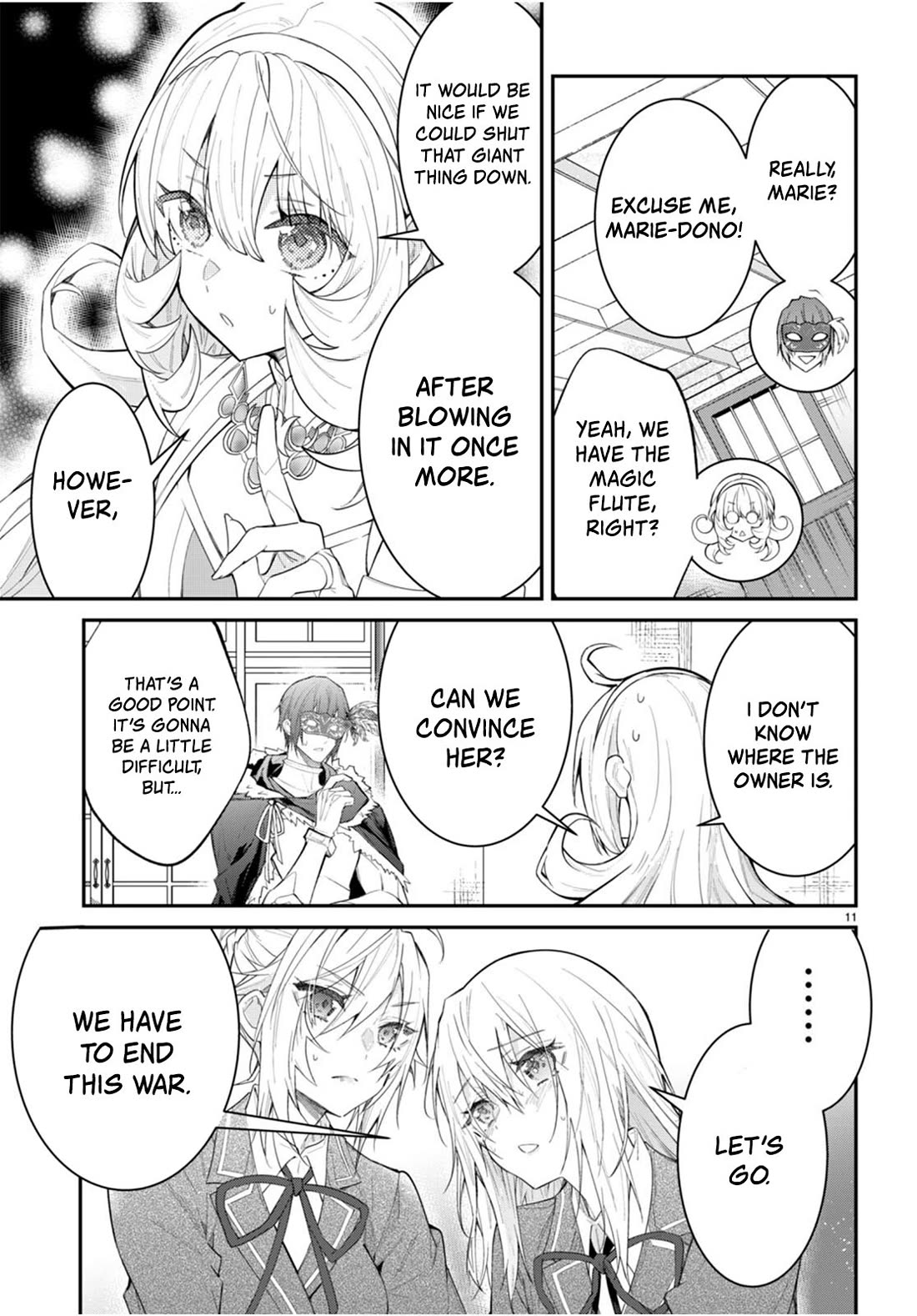 The World of Otome Games is Tough for Mobs Chapter 62 page 11 - Chapter 62: Surrender