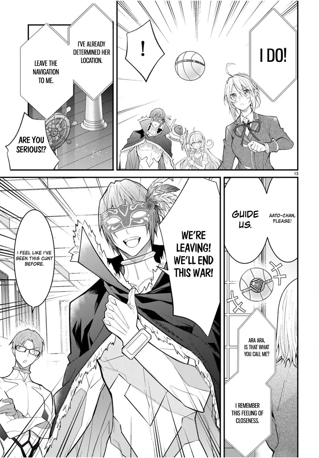 The World of Otome Games is Tough for Mobs Chapter 62 page 13 - Chapter 62: Surrender