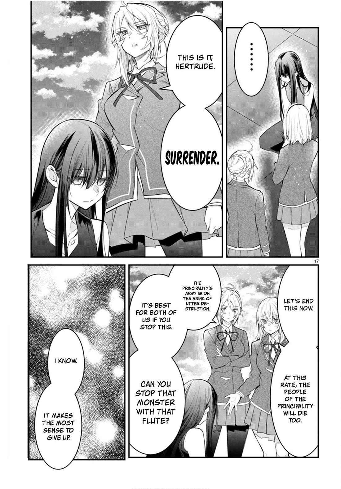 The World of Otome Games is Tough for Mobs Chapter 62 page 17 - Chapter 62: Surrender