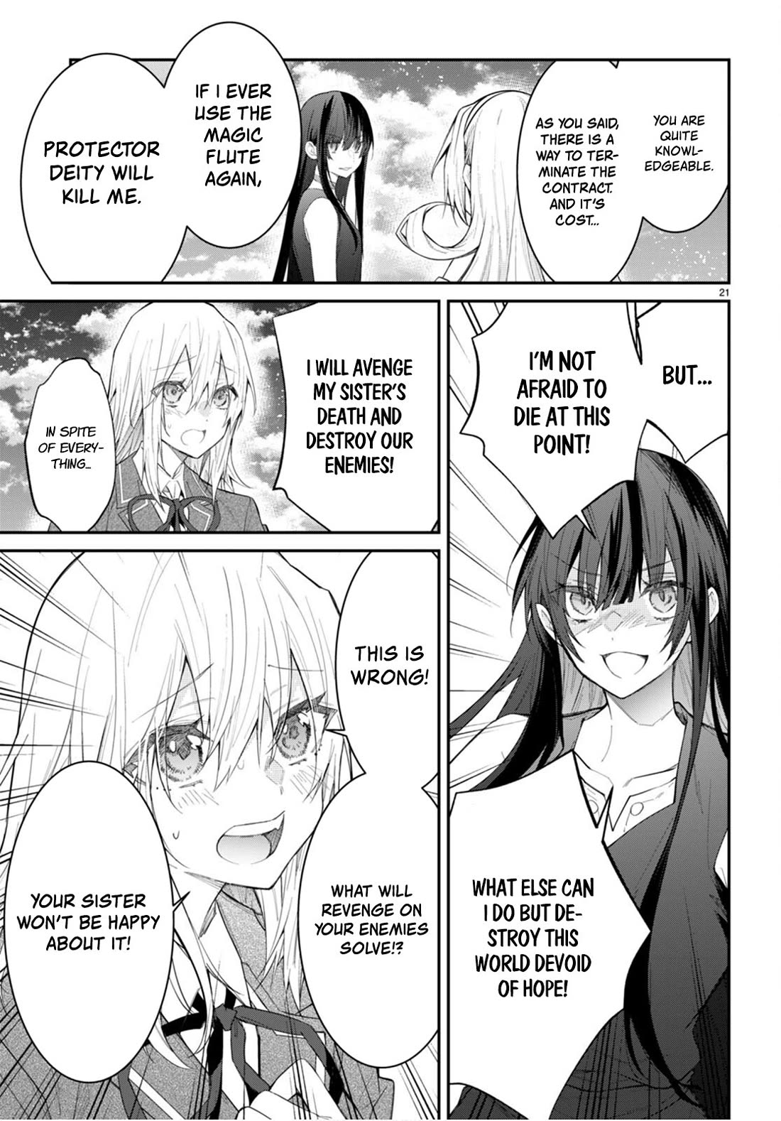 The World of Otome Games is Tough for Mobs Chapter 62 page 21 - Chapter 62: Surrender