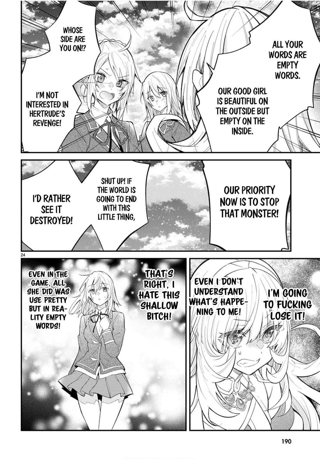 The World of Otome Games is Tough for Mobs Chapter 62 page 24 - Chapter 62: Surrender
