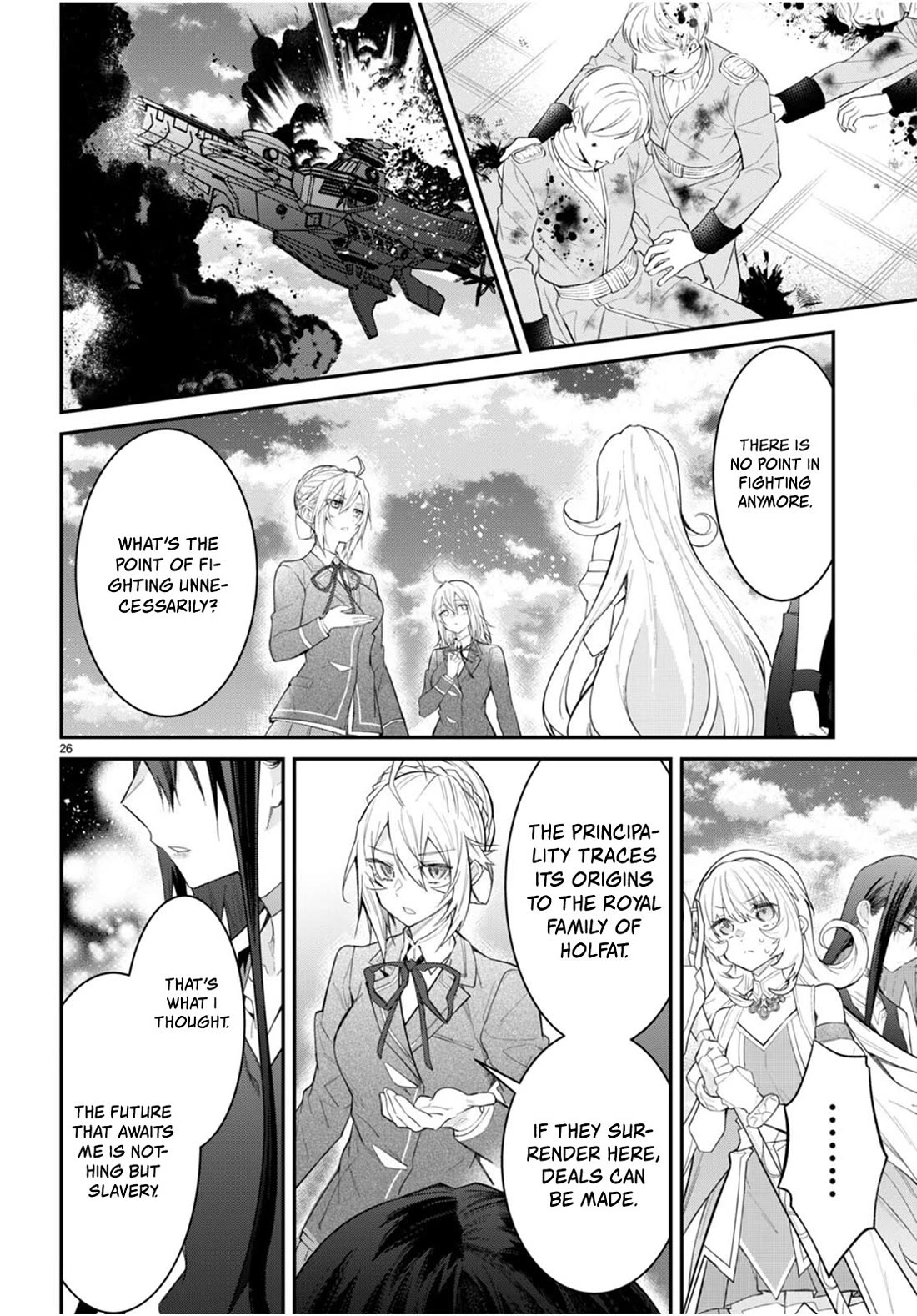 The World of Otome Games is Tough for Mobs Chapter 62 page 26 - Chapter 62: Surrender