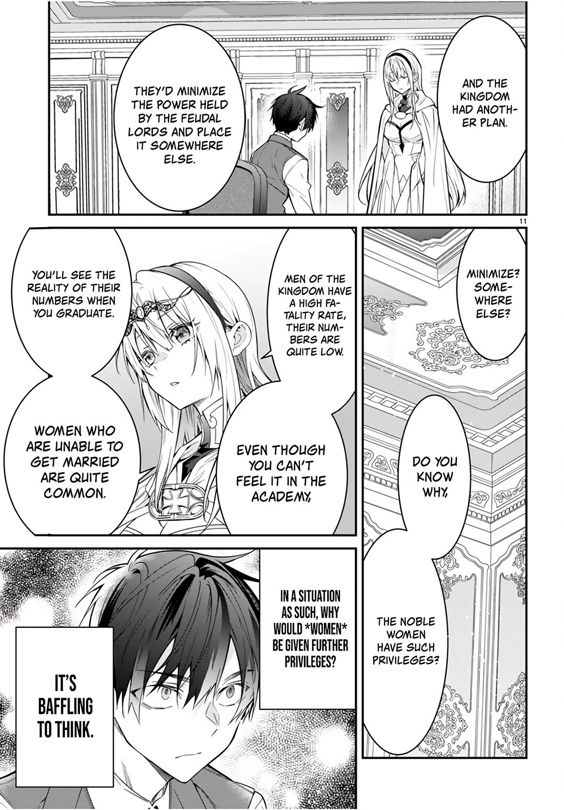 The World of Otome Games is Tough for Mobs Chapter 64 page 11 - Chapter 64