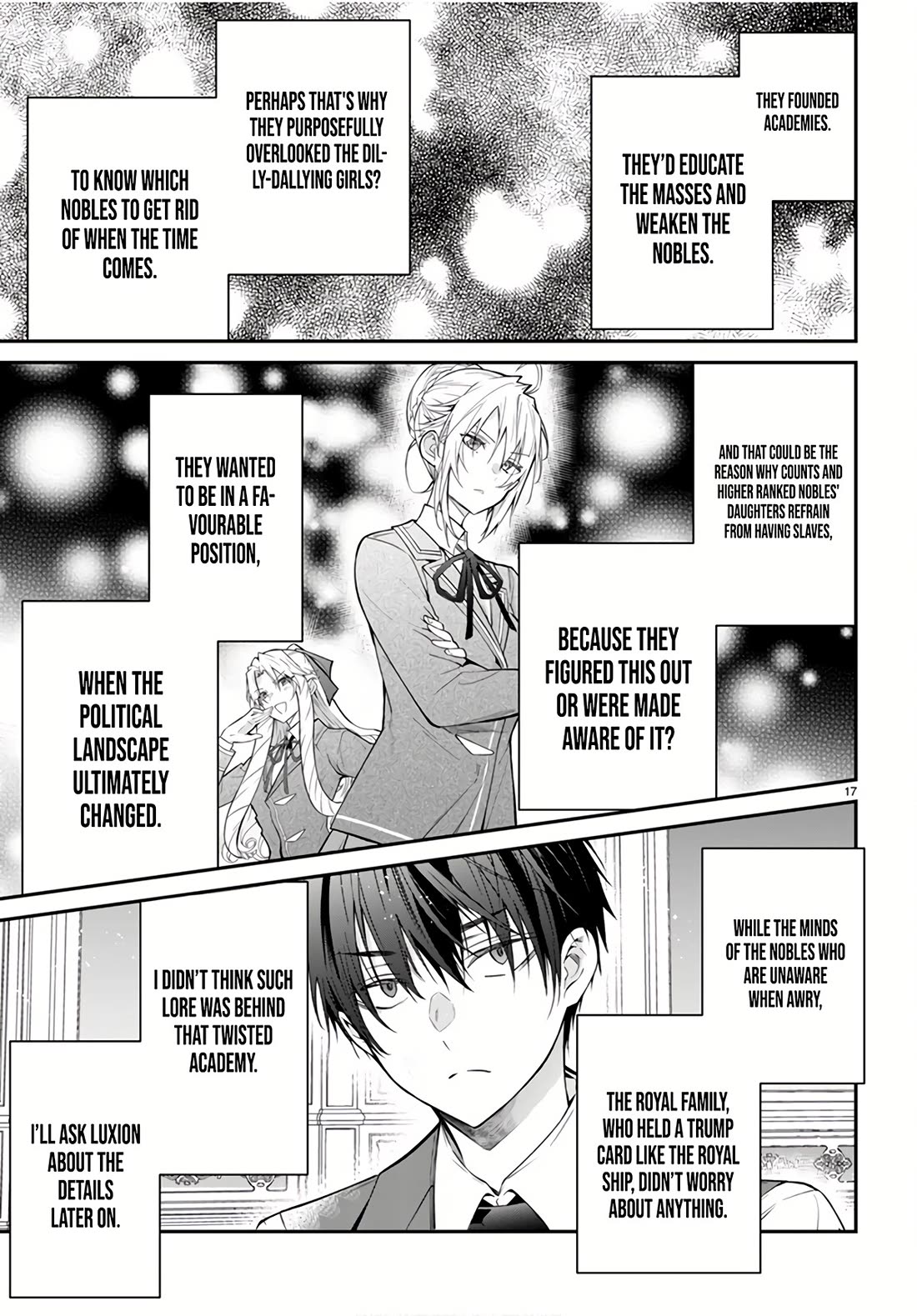 The World of Otome Games is Tough for Mobs Chapter 64 page 17 - Chapter 64