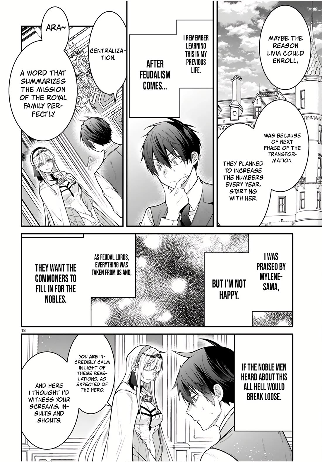 The World of Otome Games is Tough for Mobs Chapter 64 page 18 - Chapter 64