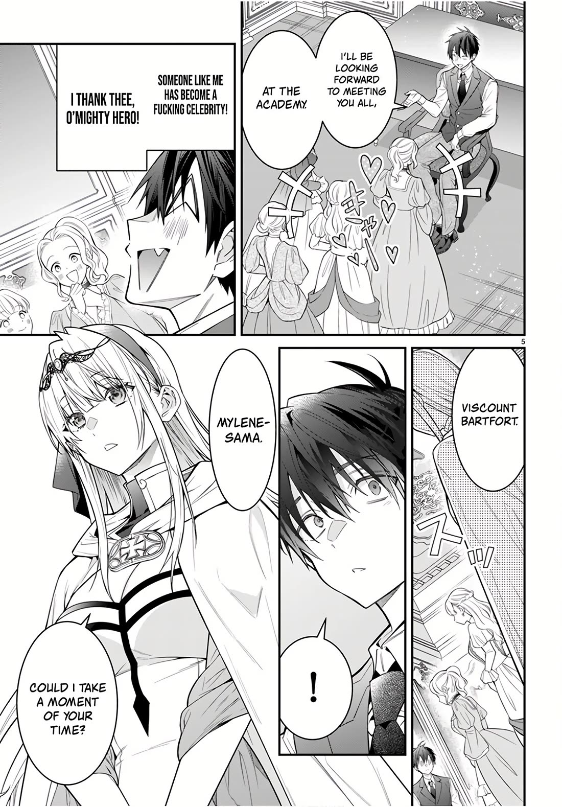 The World of Otome Games is Tough for Mobs Chapter 64 page 5 - Chapter 64