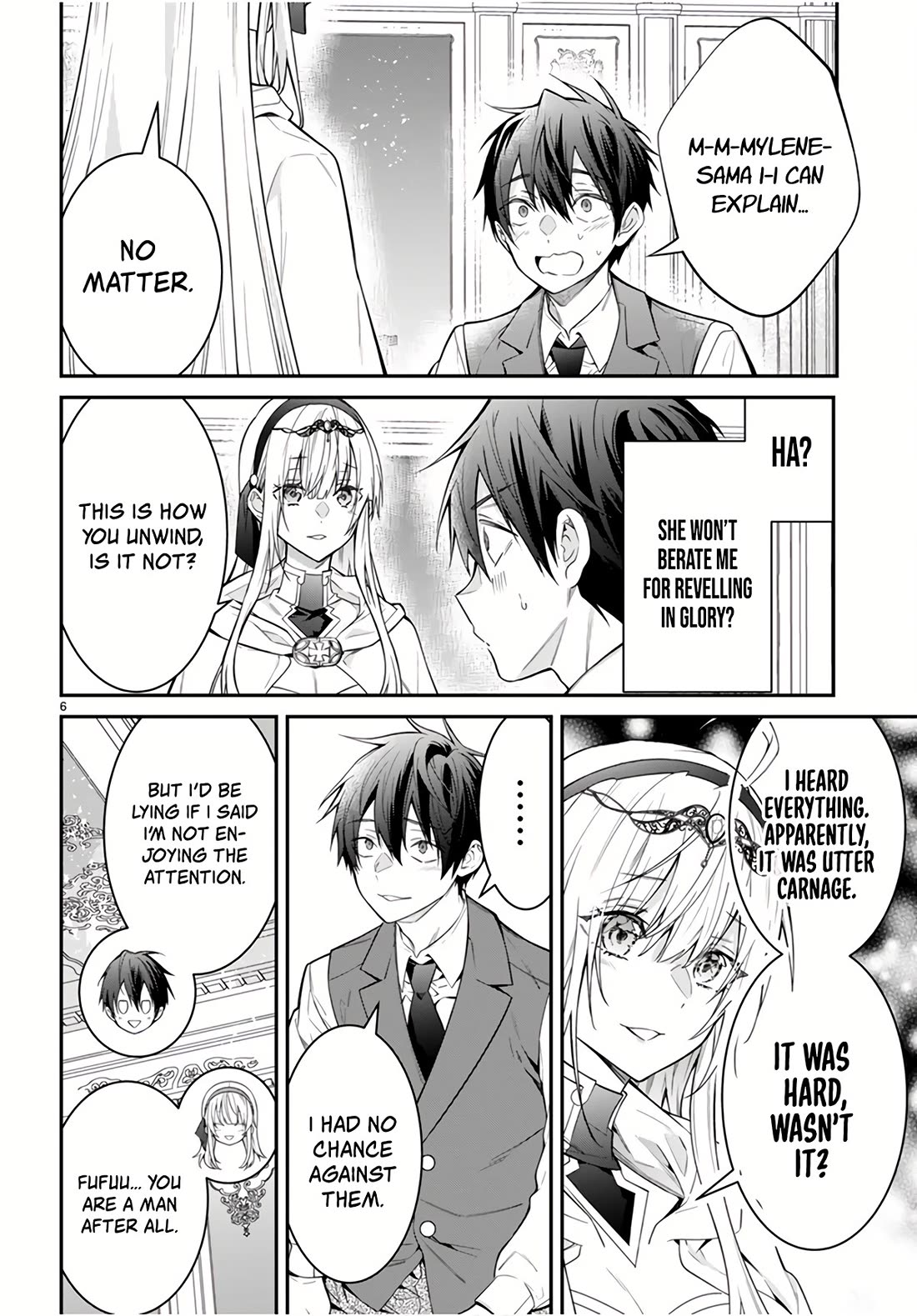 The World of Otome Games is Tough for Mobs Chapter 64 page 6 - Chapter 64