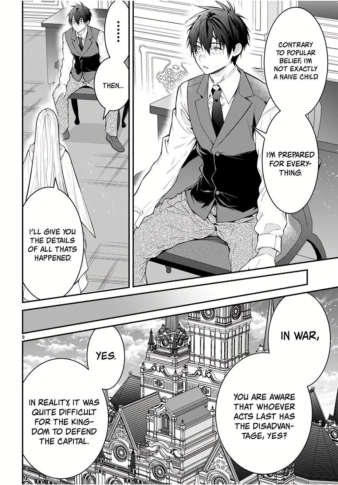 The World of Otome Games is Tough for Mobs Chapter 64 page 8 - Chapter 64