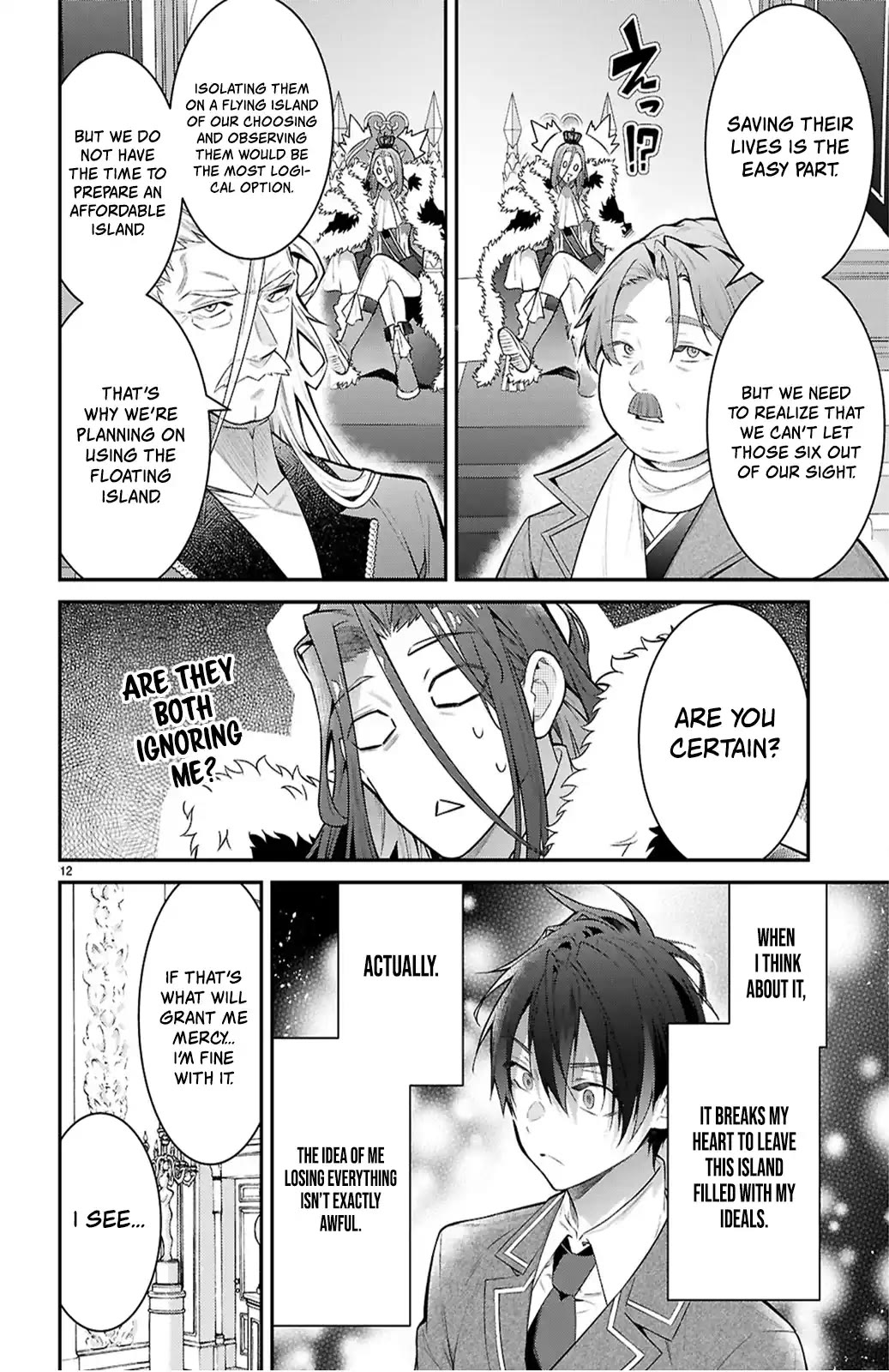 The World of Otome Games is Tough for Mobs Chapter 65 page 12 - Chapter 65