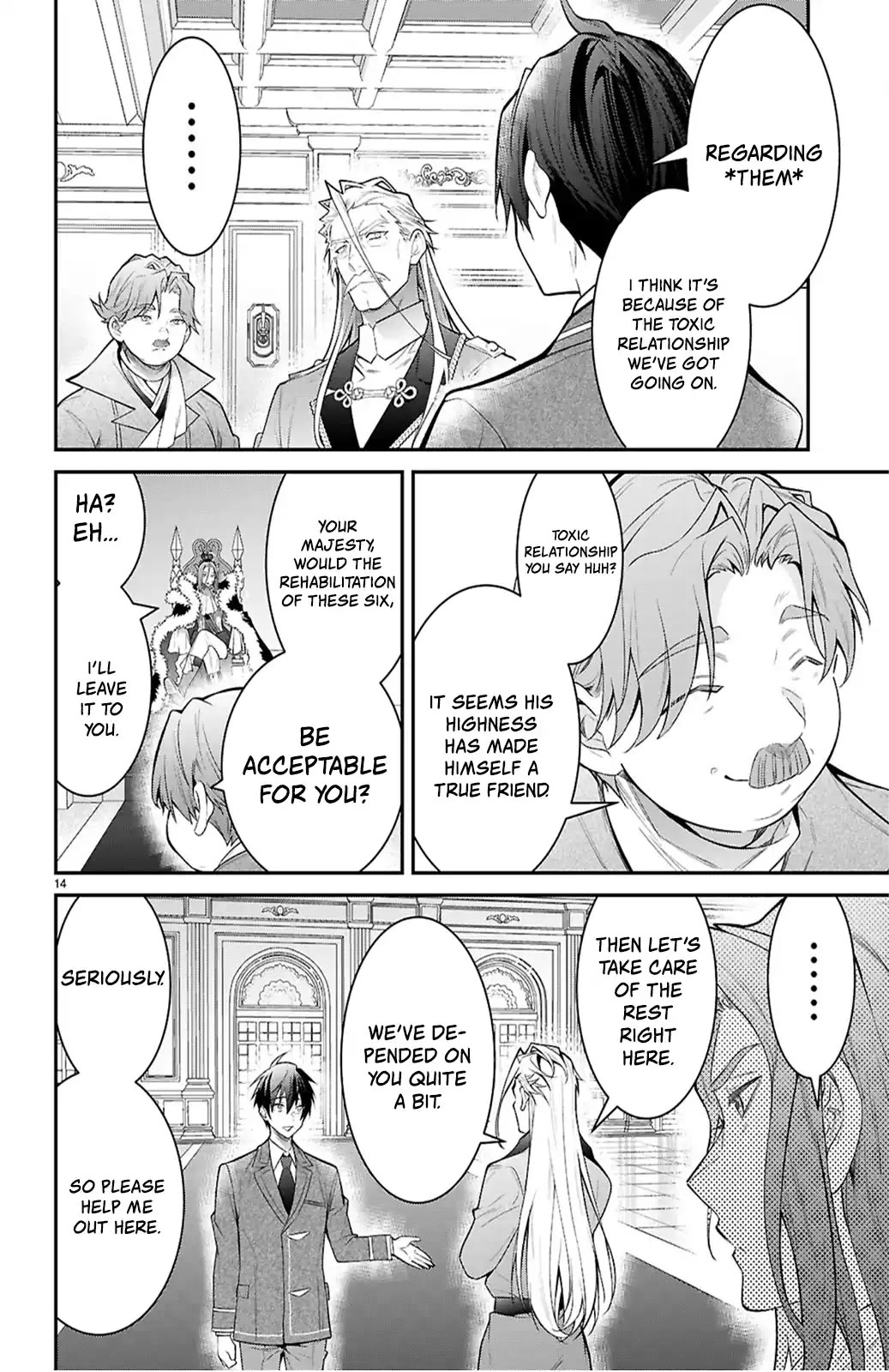 The World of Otome Games is Tough for Mobs Chapter 65 page 14 - Chapter 65