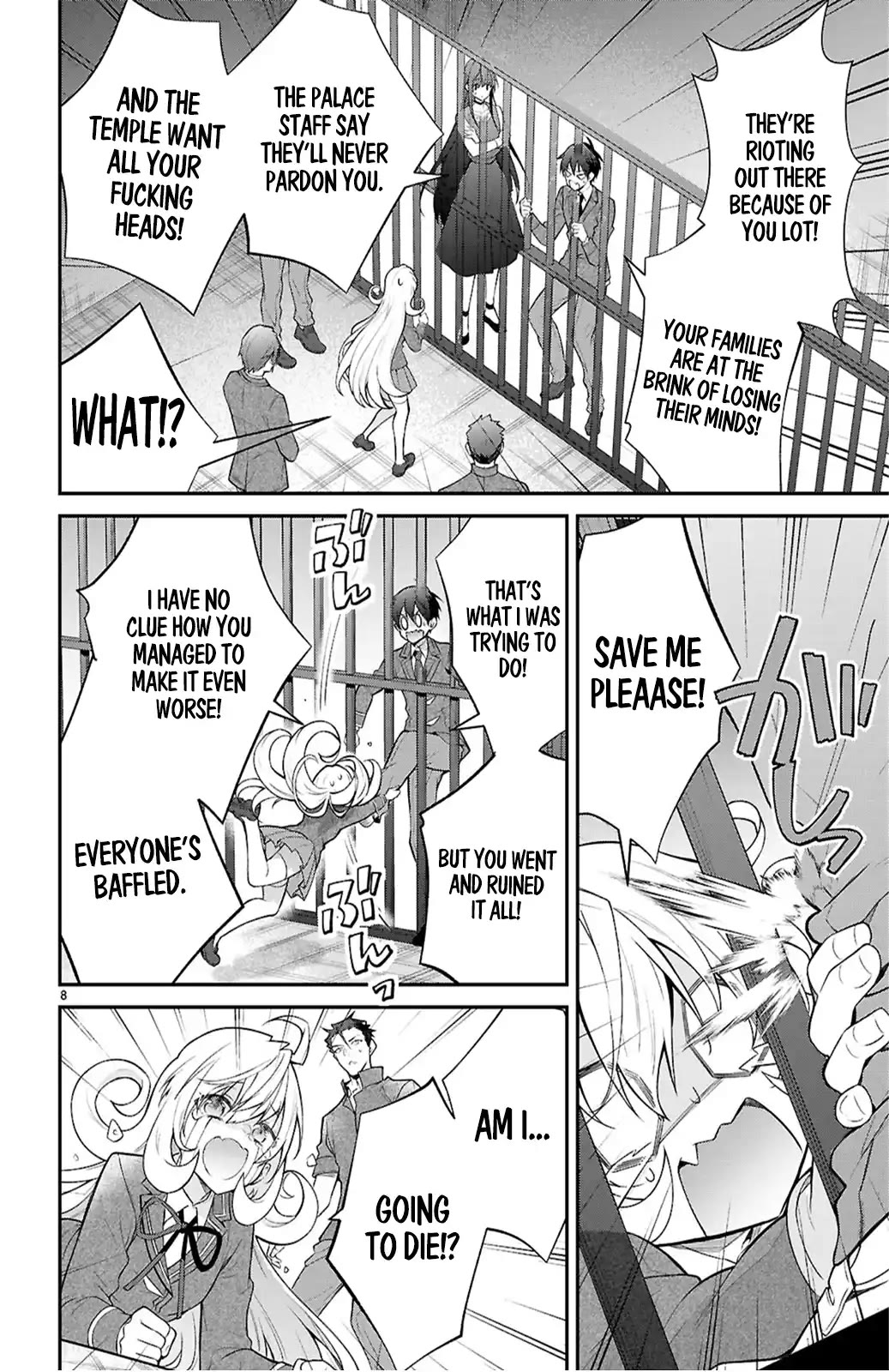 The World of Otome Games is Tough for Mobs Chapter 65 page 8 - Chapter 65