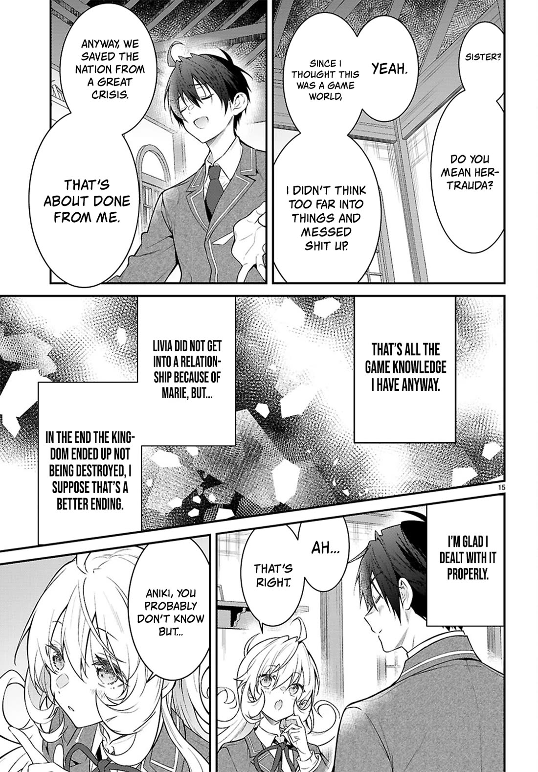 The World of Otome Games is Tough for Mobs Chapter 66 page 15 - Chapter 66