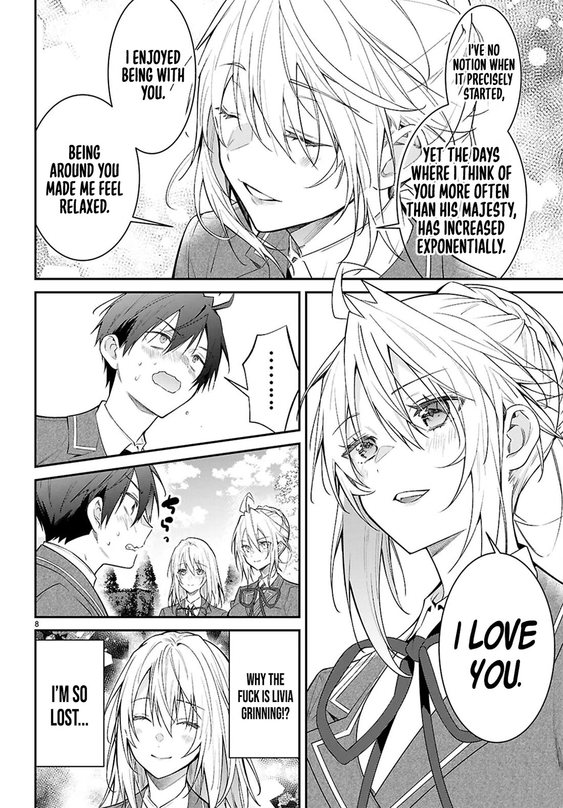 The World of Otome Games is Tough for Mobs Chapter 66 page 8 - Chapter 66