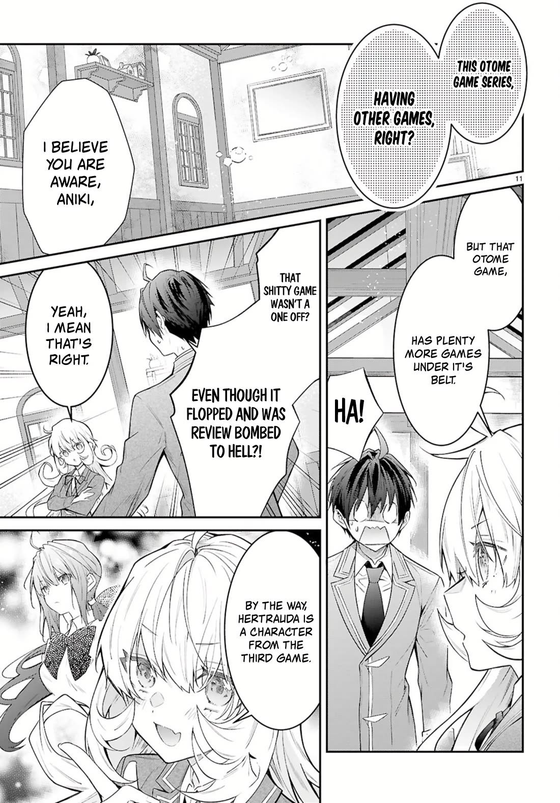 The World of Otome Games is Tough for Mobs Chapter 67 page 11 - Chapter 67
