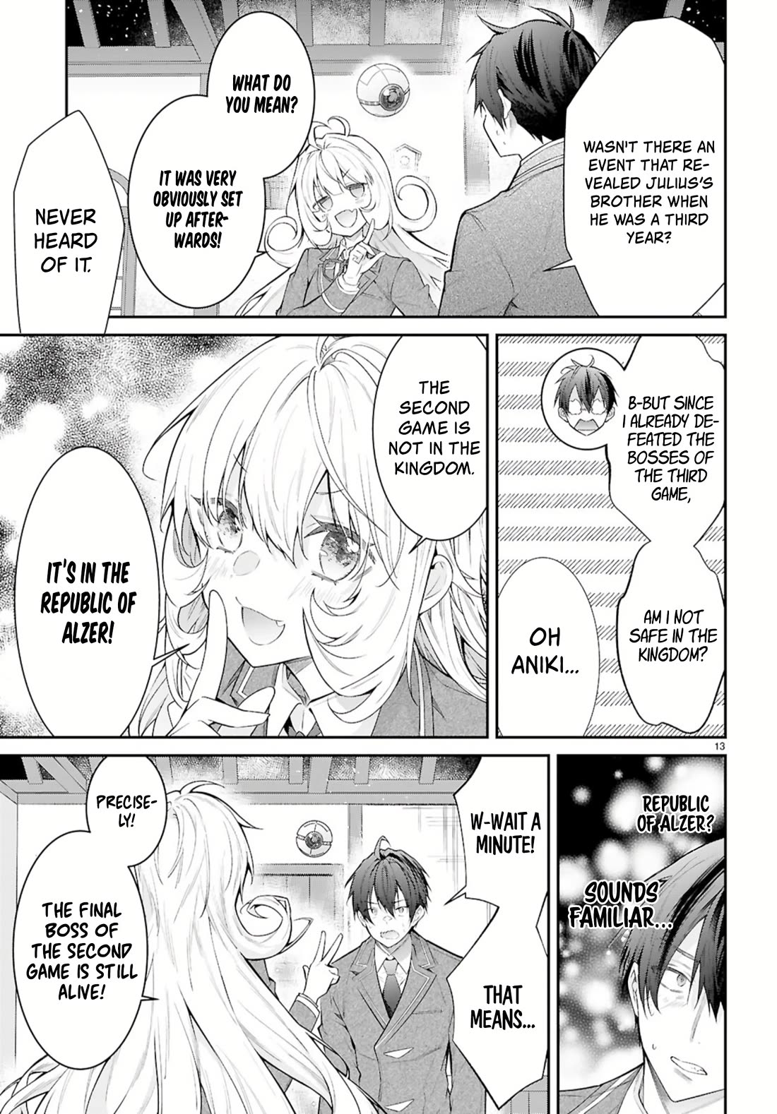 The World of Otome Games is Tough for Mobs Chapter 67 page 13 - Chapter 67