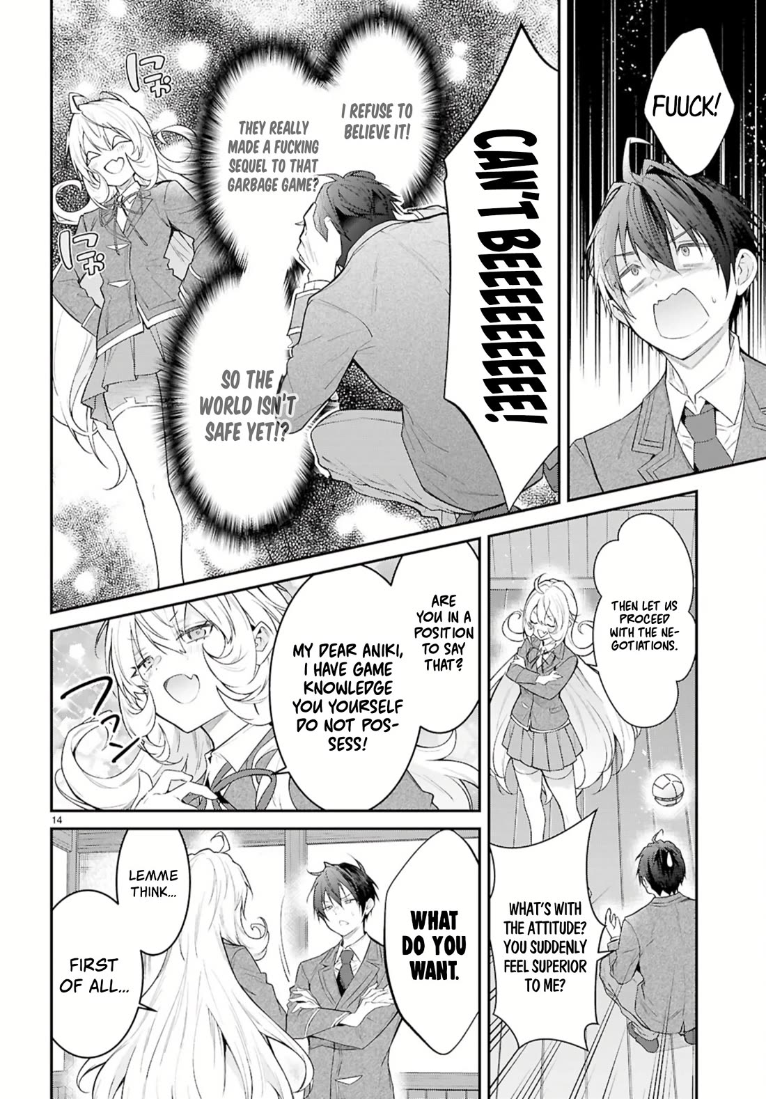 The World of Otome Games is Tough for Mobs Chapter 67 page 14 - Chapter 67