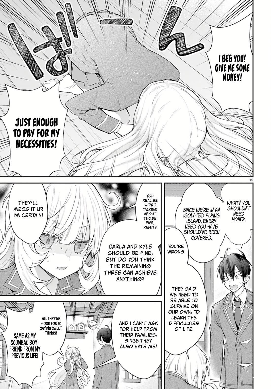 The World of Otome Games is Tough for Mobs Chapter 67 page 15 - Chapter 67