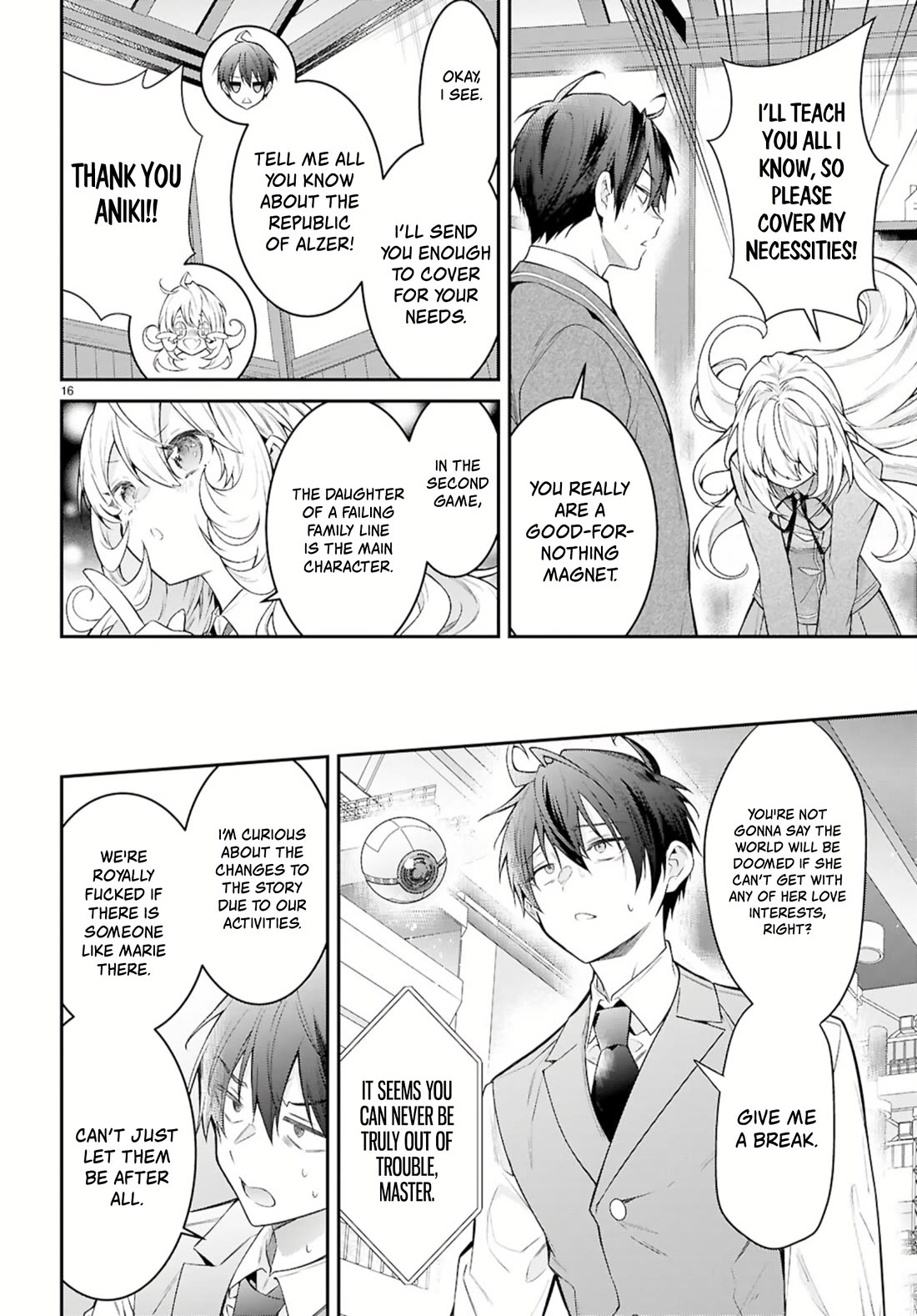 The World of Otome Games is Tough for Mobs Chapter 67 page 16 - Chapter 67