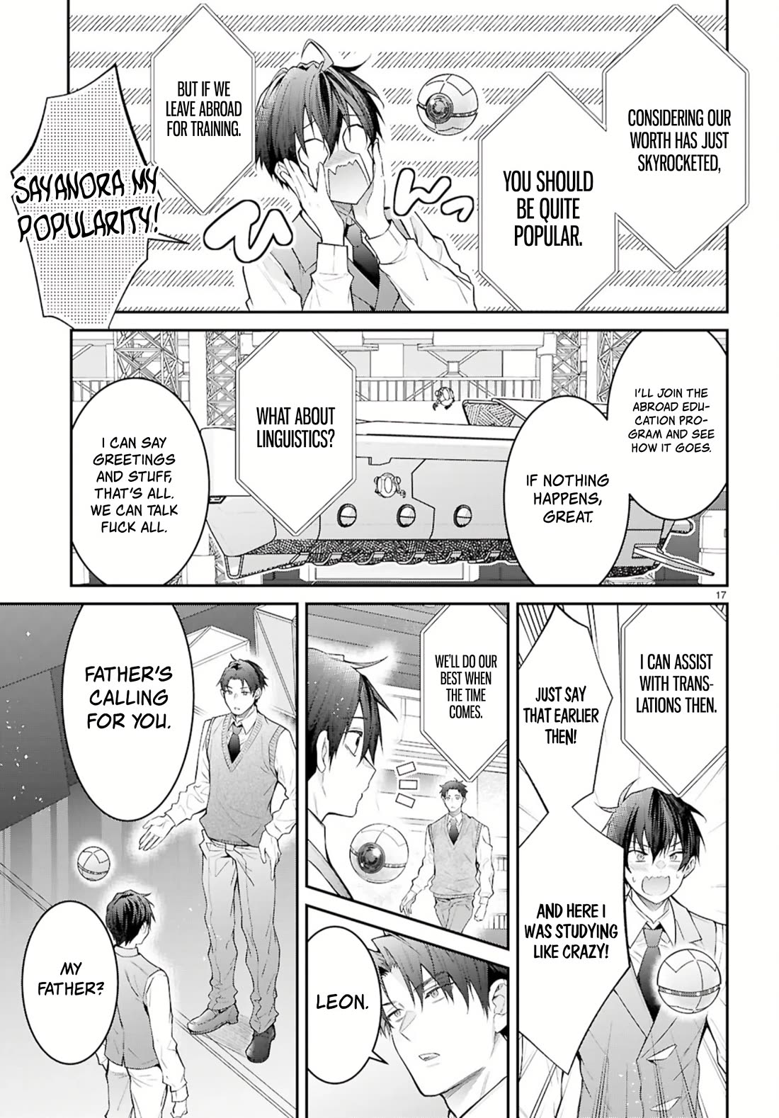 The World of Otome Games is Tough for Mobs Chapter 67 page 17 - Chapter 67