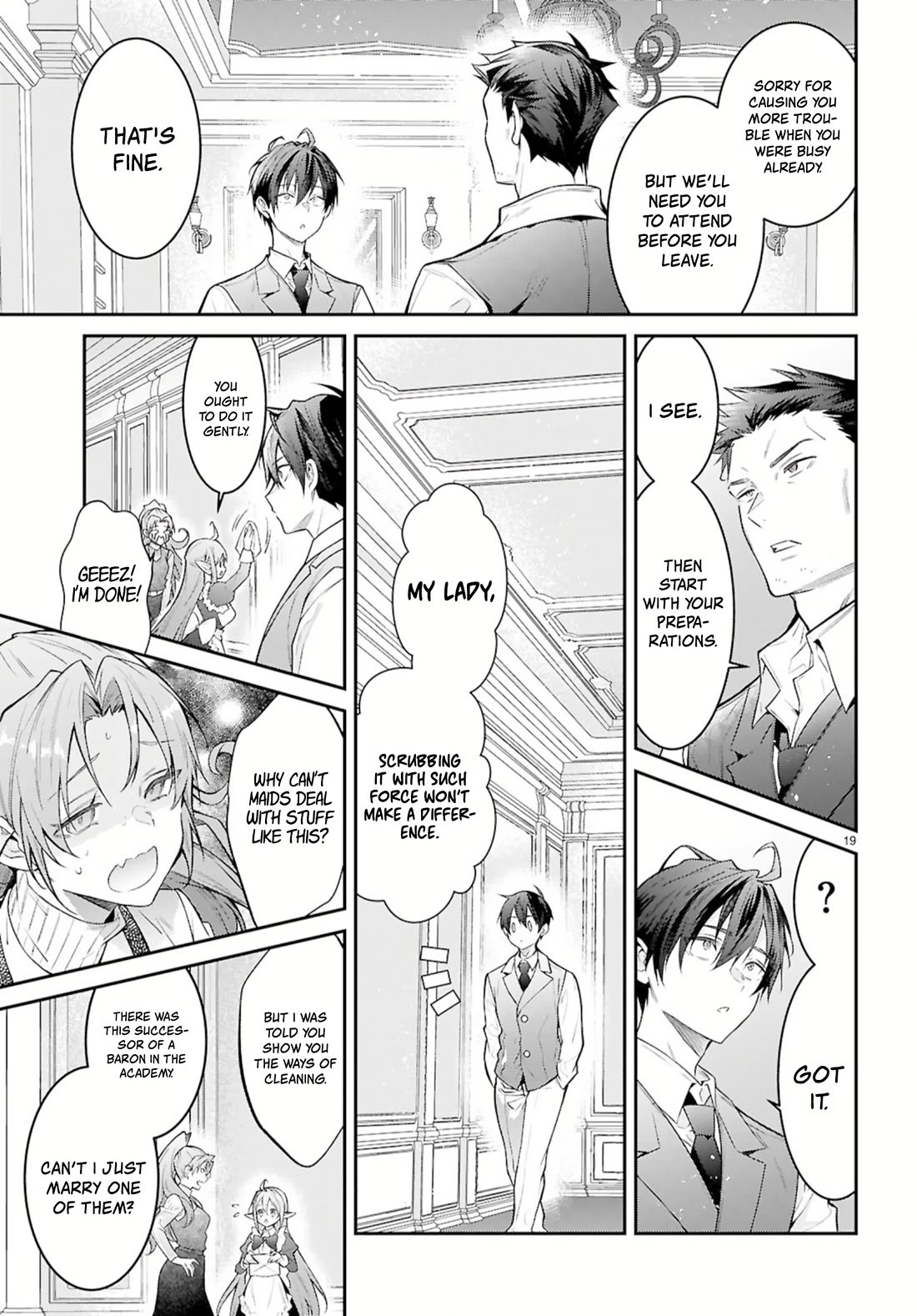 The World of Otome Games is Tough for Mobs Chapter 67 page 19 - Chapter 67