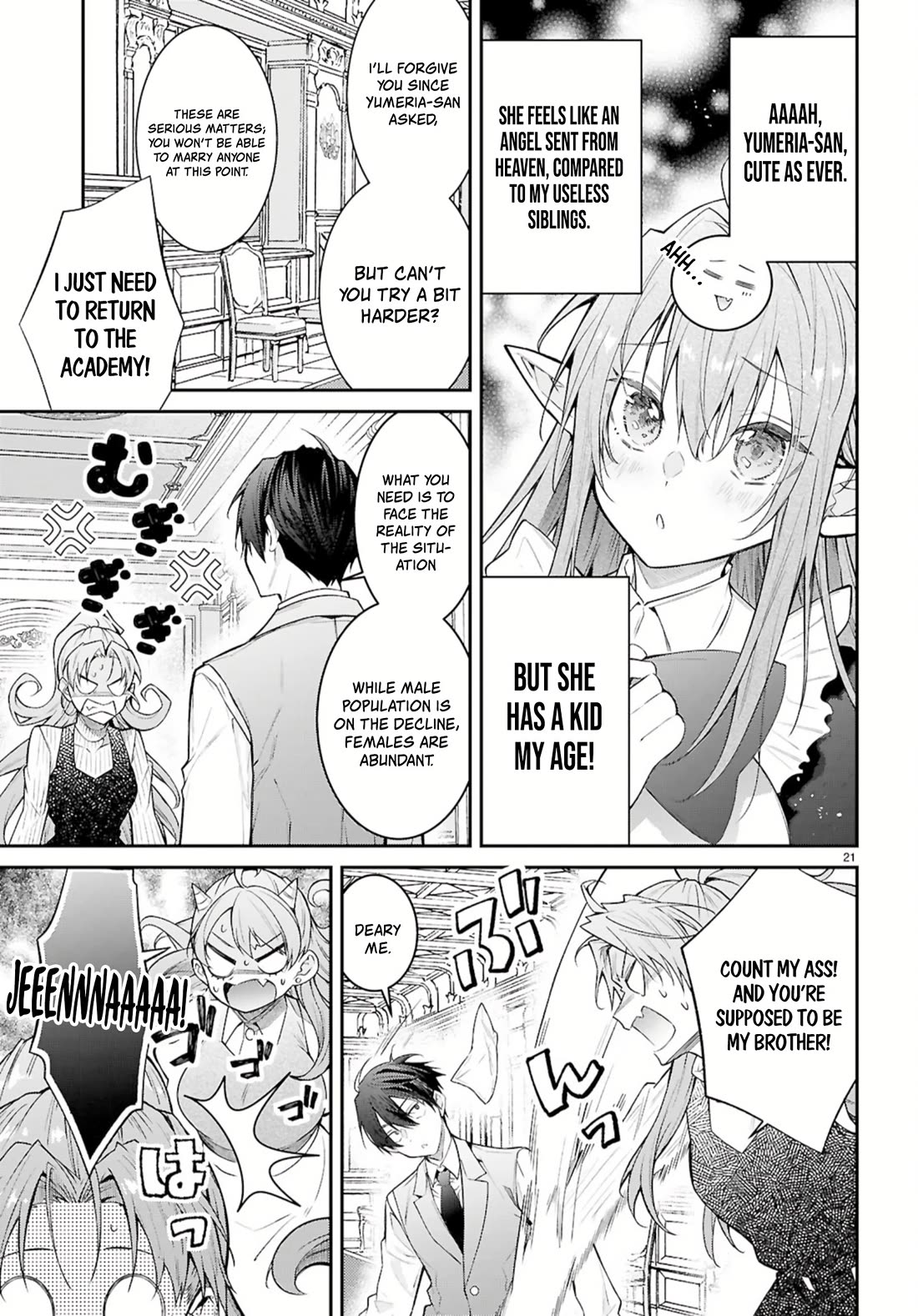 The World of Otome Games is Tough for Mobs Chapter 67 page 21 - Chapter 67