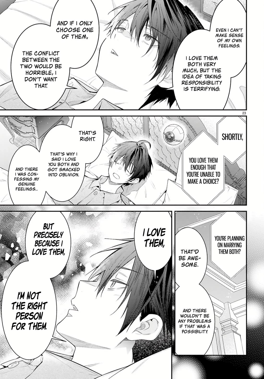 The World of Otome Games is Tough for Mobs Chapter 67 page 23 - Chapter 67