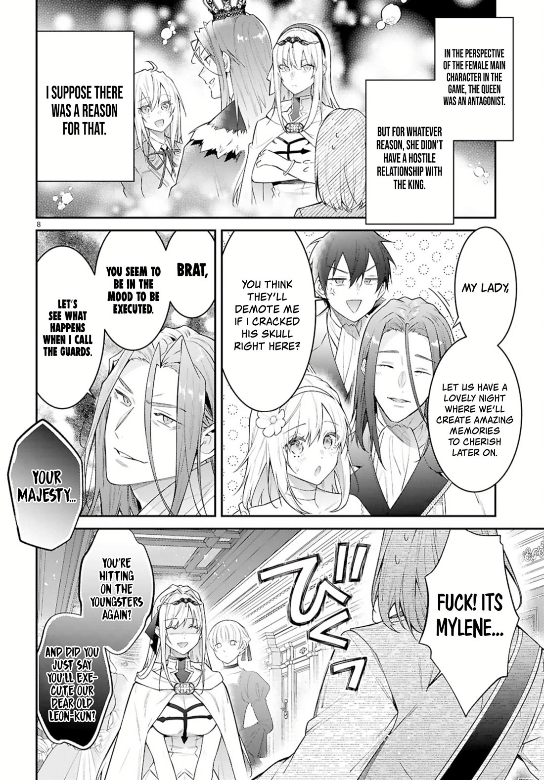 The World of Otome Games is Tough for Mobs Chapter 67 page 8 - Chapter 67