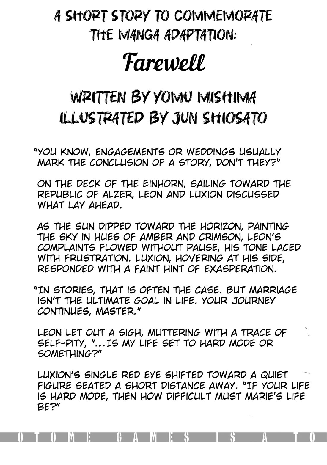 The World of Otome Games is Tough for Mobs Chapter 68.5 page 9 - Chapter 68.5: Extra