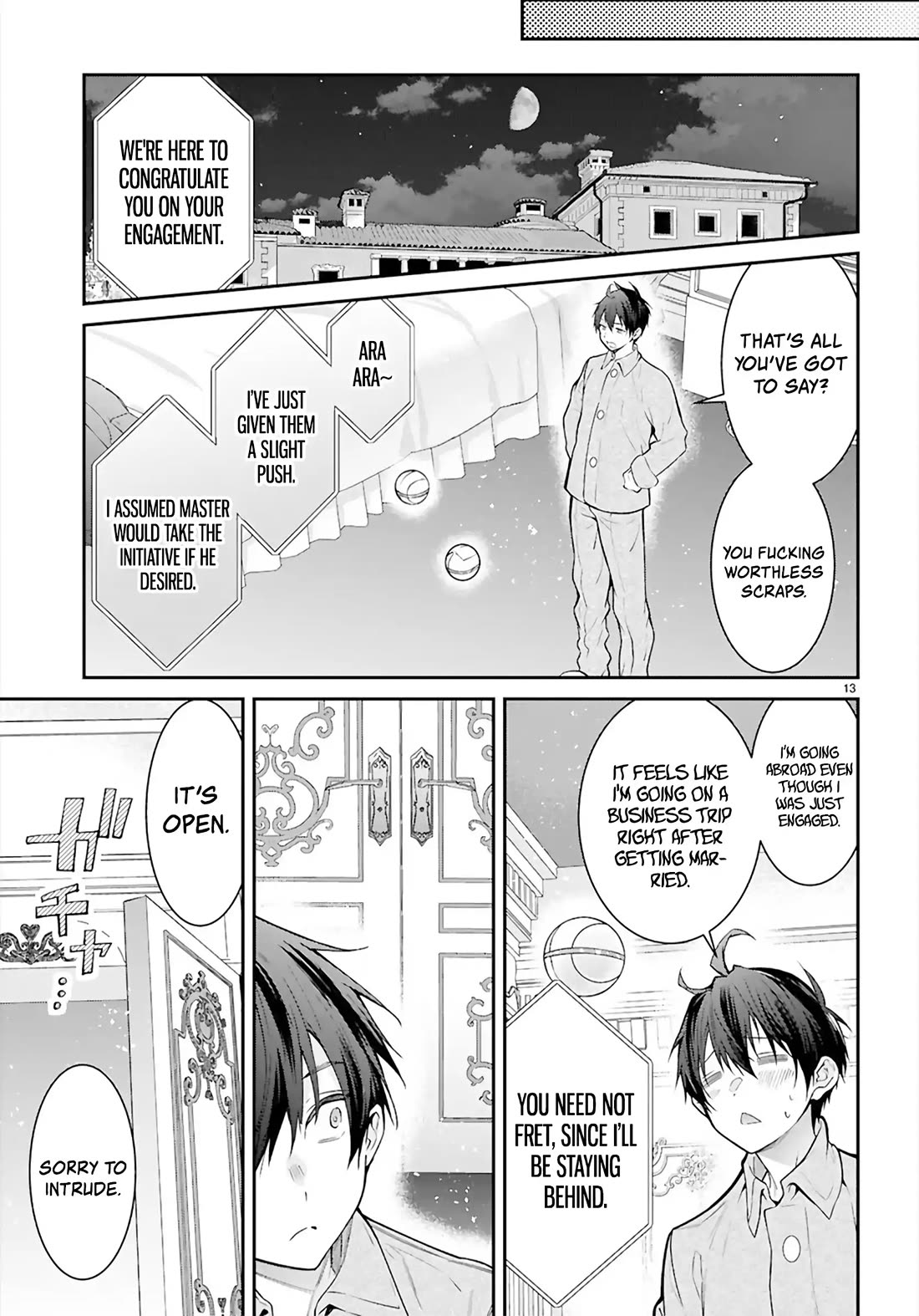 The World of Otome Games is Tough for Mobs Chapter 68 page 13 - Chapter 68