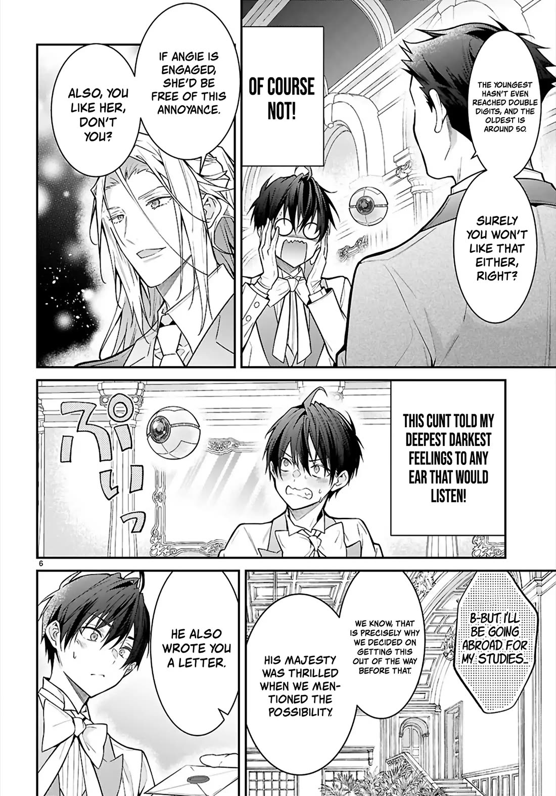 The World of Otome Games is Tough for Mobs Chapter 68 page 6 - Chapter 68