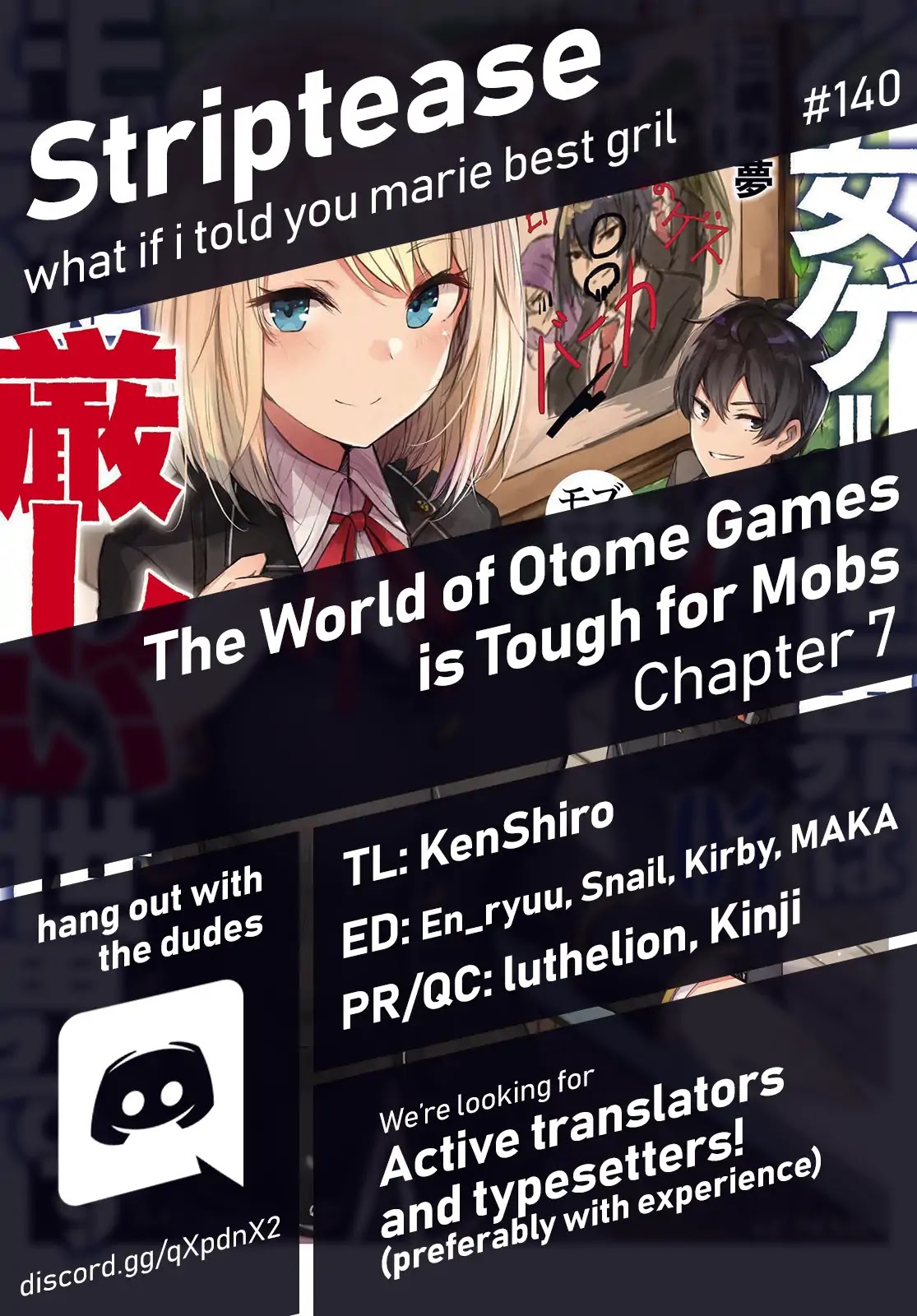 The World of Otome Games is Tough for Mobs Chapter 7 page 1 - Chapter 7: White Gloves