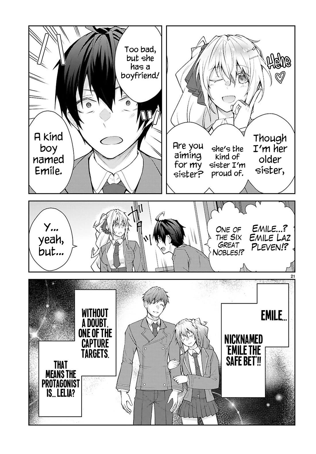 The World of Otome Games is Tough for Mobs Chapter 70 page 22 - Chapter 70