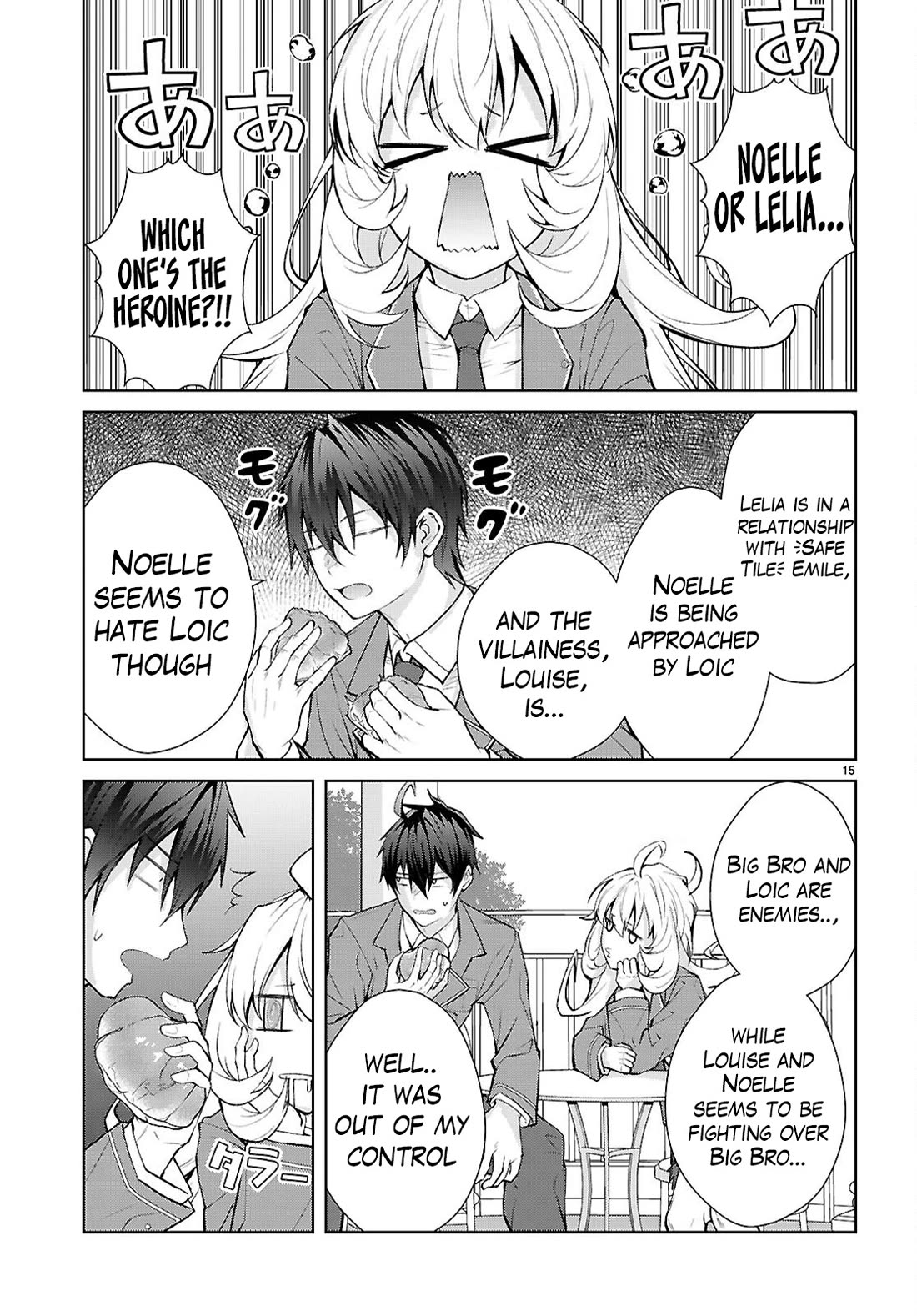 The World of Otome Games is Tough for Mobs Chapter 72 page 15 - Chapter 72