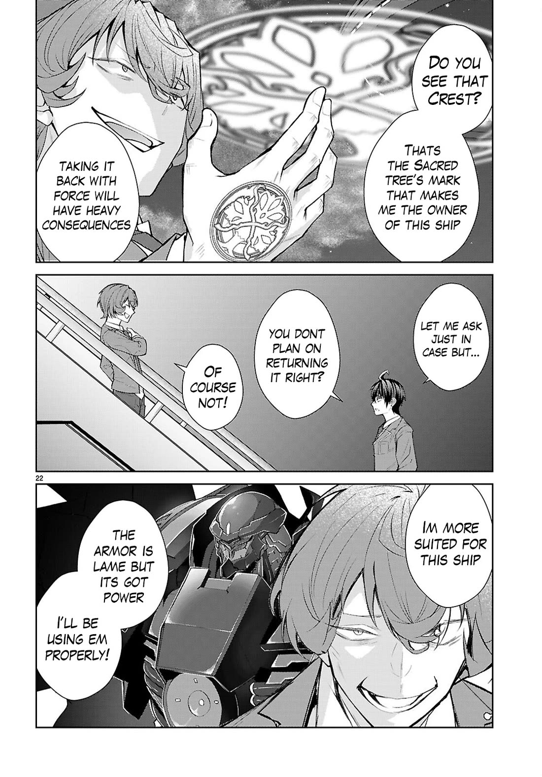 The World of Otome Games is Tough for Mobs Chapter 73 page 22 - Chapter 73