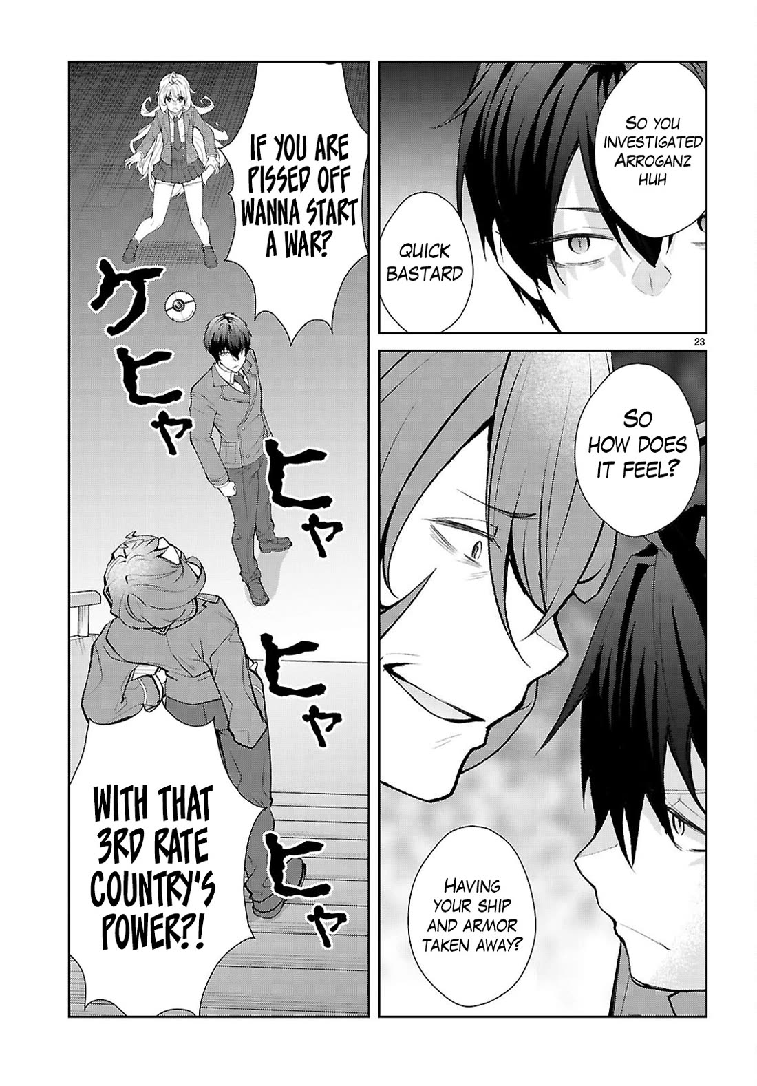 The World of Otome Games is Tough for Mobs Chapter 73 page 23 - Chapter 73