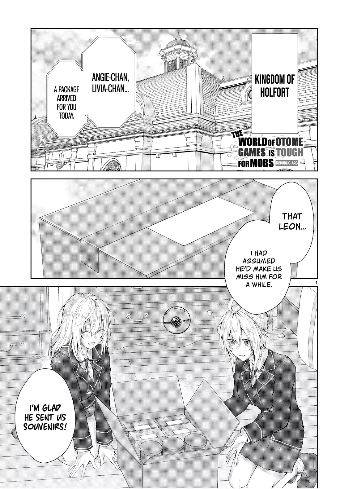 The World of Otome Games is Tough for Mobs Chapter 74 page 1 - Chapter 74