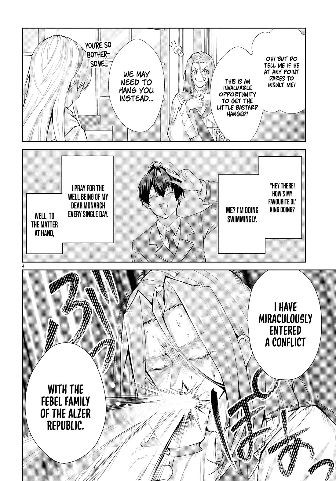 The World of Otome Games is Tough for Mobs Chapter 74 page 4 - Chapter 74