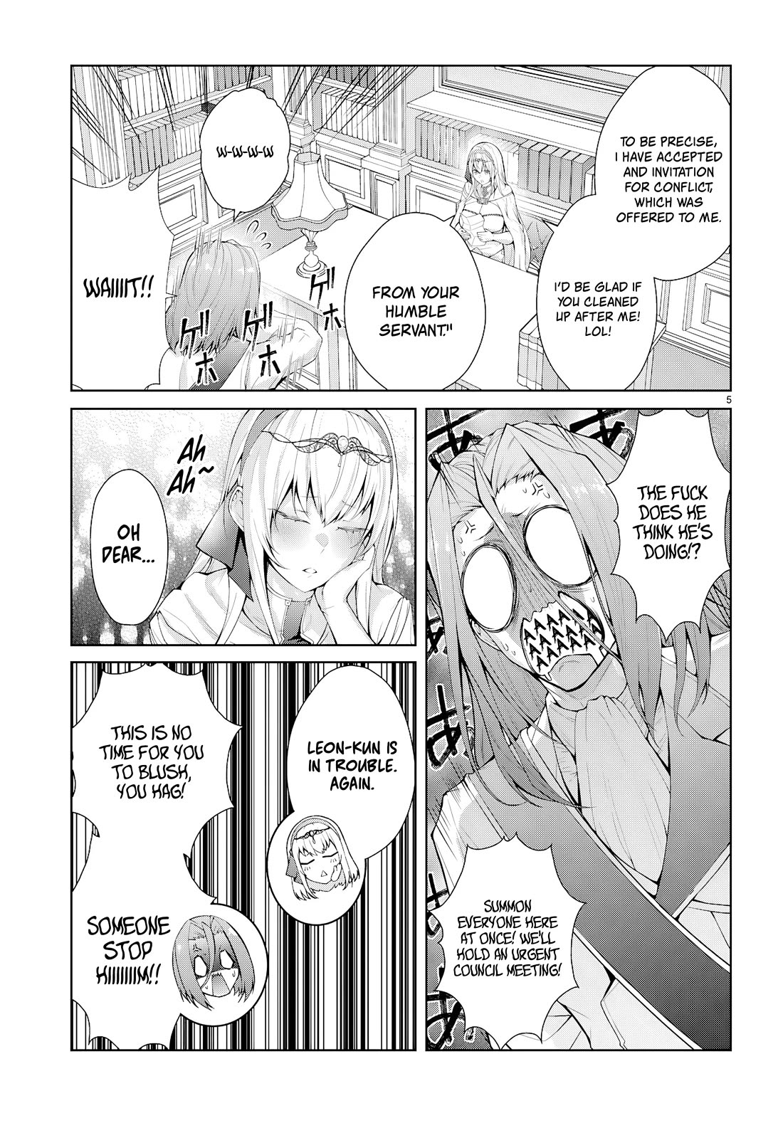 The World of Otome Games is Tough for Mobs Chapter 74 page 5 - Chapter 74