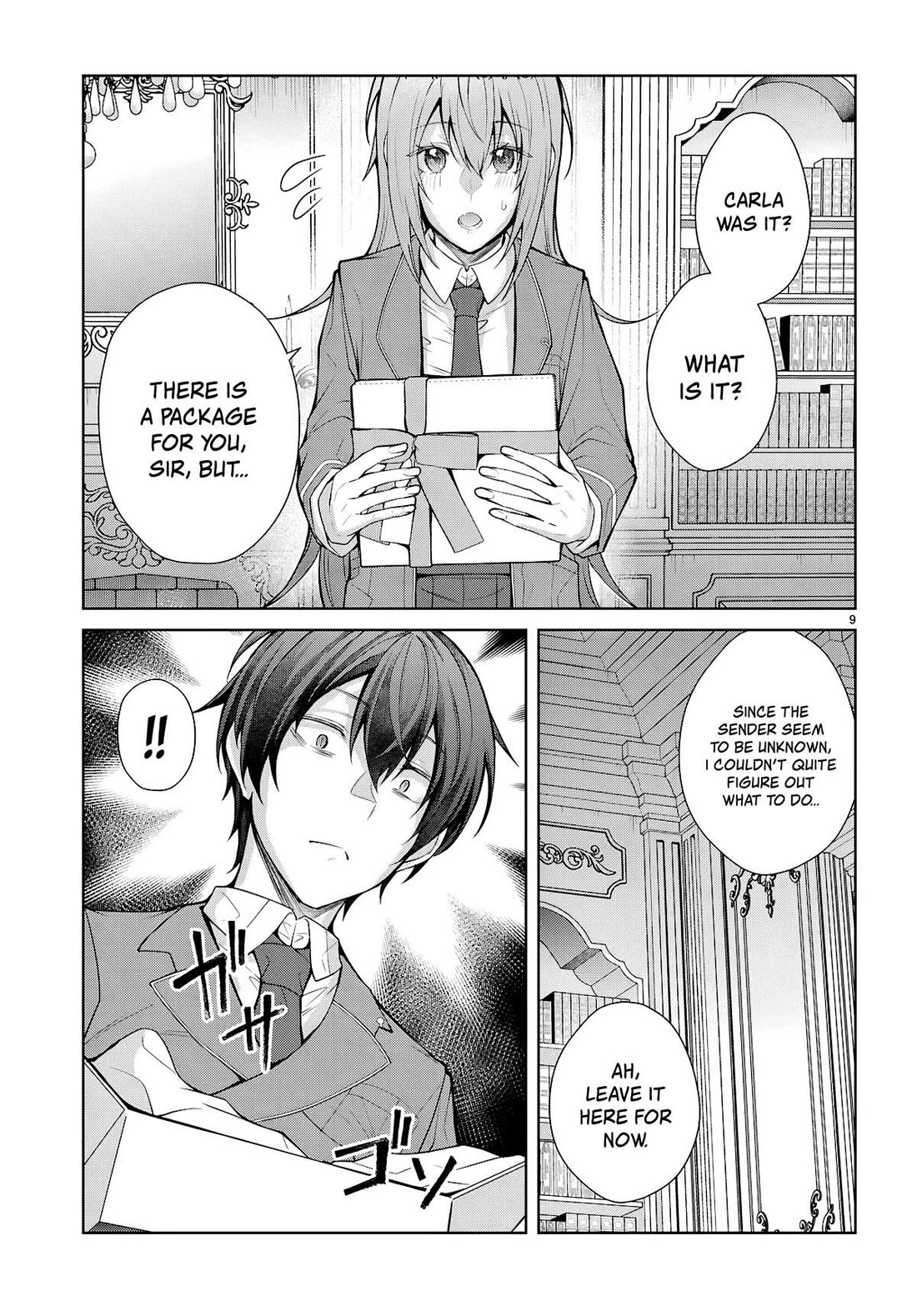 The World of Otome Games is Tough for Mobs Chapter 77 page 9 - Chapter 77