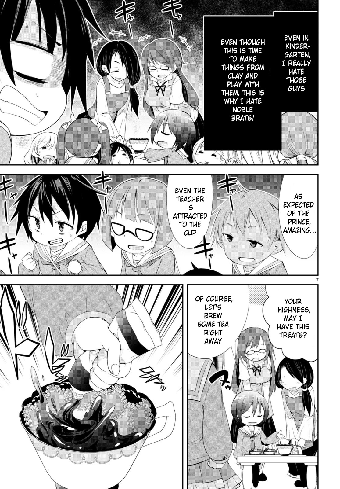 The World of Otome Games Kindergarten is Tough for Mobs Chapter 1 page 10 - Chapter 1: Shine, Fly, Little Mobseka