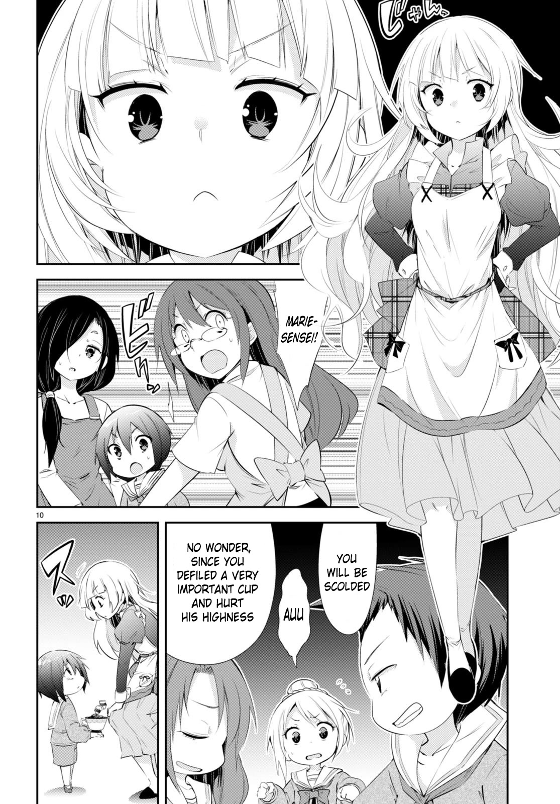 The World of Otome Games Kindergarten is Tough for Mobs Chapter 1 page 13 - Chapter 1: Shine, Fly, Little Mobseka