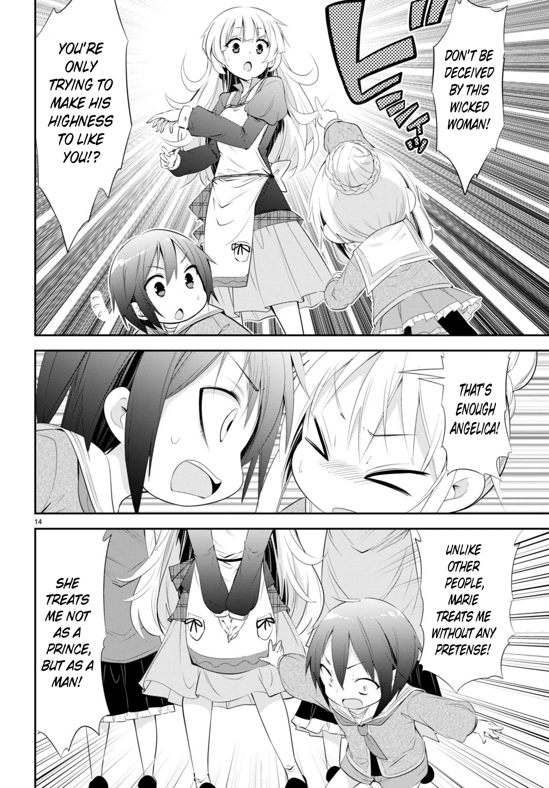 The World of Otome Games Kindergarten is Tough for Mobs Chapter 1 page 17 - Chapter 1: Shine, Fly, Little Mobseka